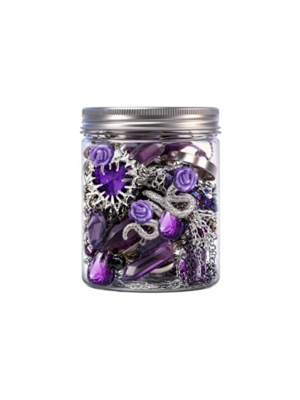 15PCS Mystery Jewelry Jar Box Set, Surprise Jewelry Gift for Women